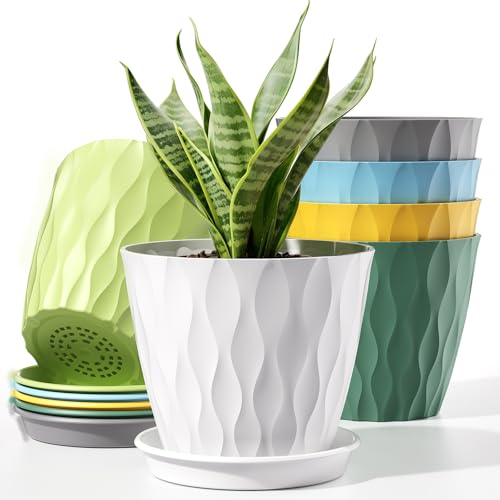 34% Off 6-Pack 4-Inch Plant Pots with Drainage Holes