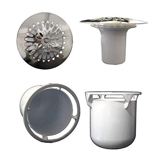 Nicoll - sous Ensemble Siphon Grille pour bonde de Receveur diamètre 90 - NICGR0411512