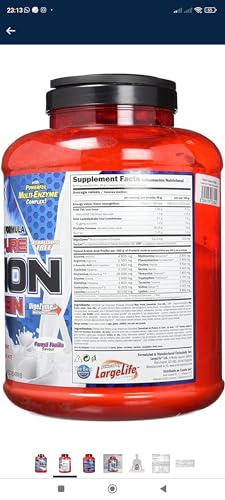 AMIX-Proteina-Whey-Pure-Fusion-23-Kg-Concentrado-de-Suero-Ultra-Filtrado-Proteina-Isolada-con-Splenda-Contiene-L-glutamina-Proteinas-para-Aumentar-Masa-Muscular-Sabor-Chocolate