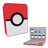 🎮 【EINZIGARTIGES DESIGN】 Die Aufbewahrungsbox für Nintendo-Speicherkarten hat ein einzigartiges Design mit frischen und natürlichen Mustern, das den Menschen ein strahlendes Gefühl vermittelt. Rutschfestes Design auf der Vorderseite, einzigartiges Musterdesign, gut aussehend und langlebig. Es ist mit modischem und beliebtem Design hergestellt, das sowohl für Erwachsene als auch für Kinder geeignet ist.