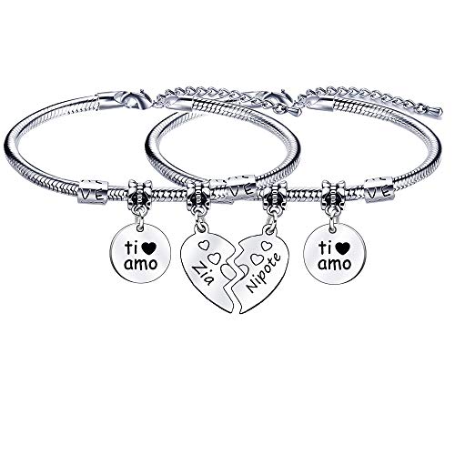 GUOYU Regalo per la festa della Mamma Bracciale