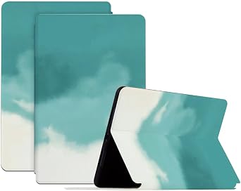Case for Amazon Kindle Paperwhite 6 inch 2022 11th Generation, Premium Leather Folio Slim Stand Protective Cover with Auto Wake/Sleep Green
