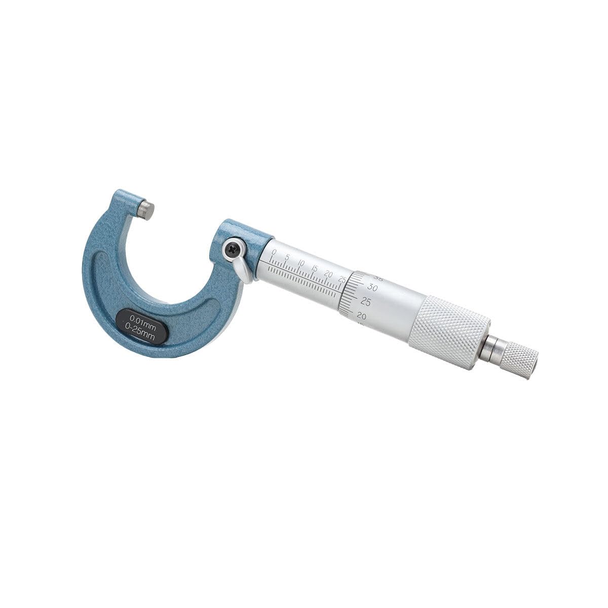 Mikrometer Set 4 Stück Micrometer Bügelmeßschrauben Set Messbereich 0-25 mm, 25-50 mm, 50-75 mm, 75-100 mm Mikrometerschraube Mikrometer Satz Außendurchmesser Bügelmessschraube