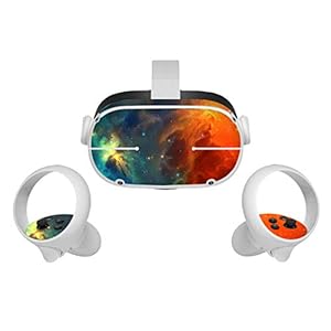 Oculus Quest 2 skin, Oculus Quest 2 VR PVC beschermhoes headset en controller handvat vinyl beschermende sticker…