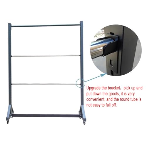 Support de rangement robuste pour rouleaux textile papier peint et vinyle - 4