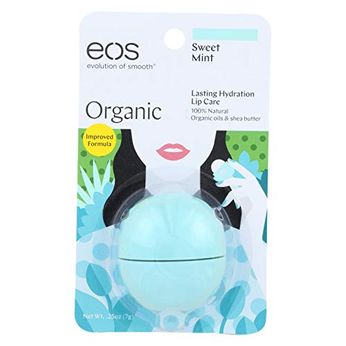 EOS Sweet Mint Smooth Sphere Lip Balm, 0.25 Ounce - 6 per case.