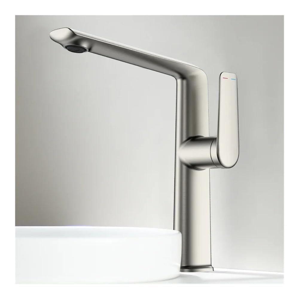 Robinet laiton eau chaude et froide pour armoire de salle de bain moderne