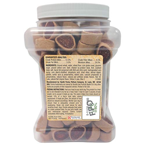 Purina ALPO Made in USA Facilities Dog Treats, TBonz Filet Mignon Flavor - 40 oz. Canister - Thumbnail 2