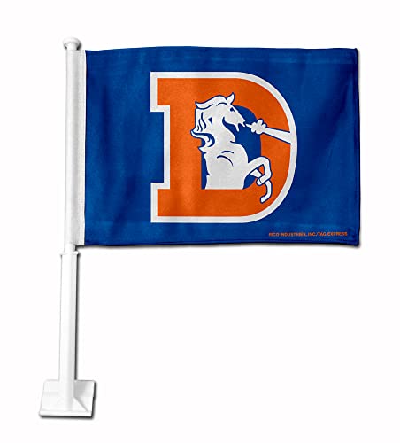 Retro Logo Car Flag