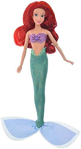 Amazon ディズニーストア 公式 クラシックドール アリエル ヘアアレンジ 人形 ドール おもちゃ