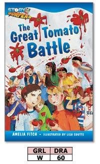 Paperback Story Surfers® The Great Tomato Battle, Fiction Book