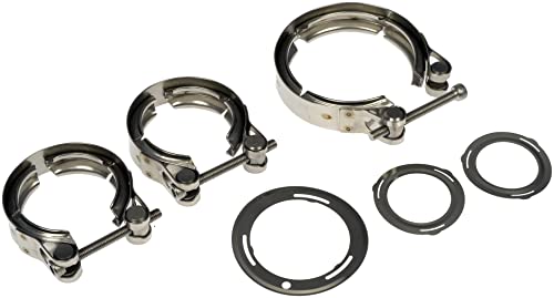 Dorman 904-5533 Exhaust Gas Recirculation (EGR) Cooler Clamp Compatible with Select Volvo Models