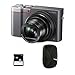 Produktbild PANASONIC LUMIX DMC-TZ100 Silver + Sac et Carte SD 4 Go