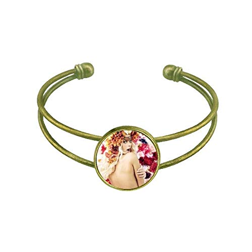 Bracelet DIY pour femme fleurs nues et élégance bohème pour mariage