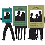 Vispronet Custom Instagram Selfie Frame – 34in x 47in Instagram Photo Booth Frame – Picture Props for Birthday, Graduation, & Parties – Picture Selfie Made from Corrugated Plastic – Fits 3-4 People - Image 5