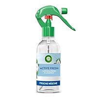 Air Wick Active Fresh – Aerosolfreies Raumspray mit natürlichen ätherischen Ölen – Duft: Frische Wäsche – 1 x 237 ml