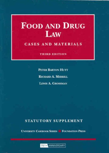 Food and Drug Law