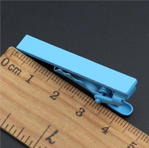 Clip de corbata para hombre con cierre de metal de 4 cm 3