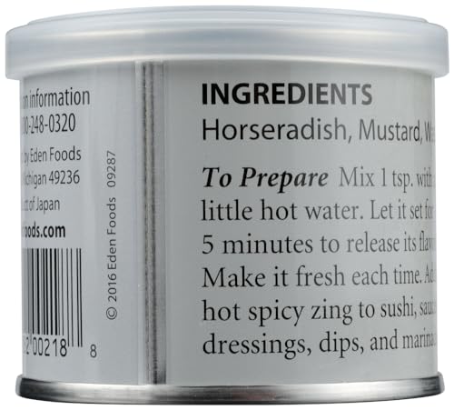 Eden 110000 Wasabi Powder, 0.88-Ounce Tins  thumb #2