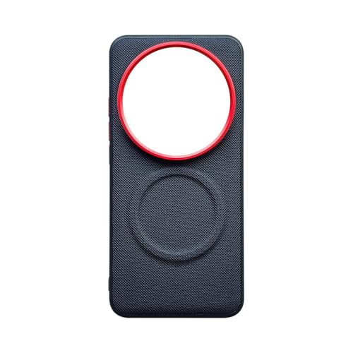 AGENIUS�EFor Xiaomi 17 Ultra �P�[�X �J�o�[ �L�����o�X�� PU���U�[ �w��PU���U�[�P�[�X Qi�[�d ���C�����X�[�d �Ή� �ی�P�[�X �X�}�z�P�[�X(�u���b�N)