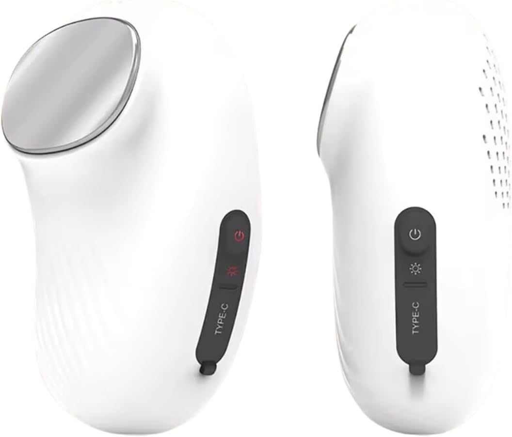 Facial Massager – Electric Face Lifting for Skin Tightening, Firming, Skin Care Tools – Cool&Heat Modes for Rejuvenation, Toning, Wrinkle Reduction
