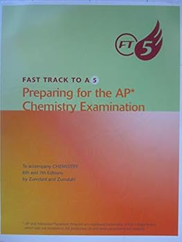 Paperback Chemistry: Fast Track to 5: Preparing for the AP Exam Book