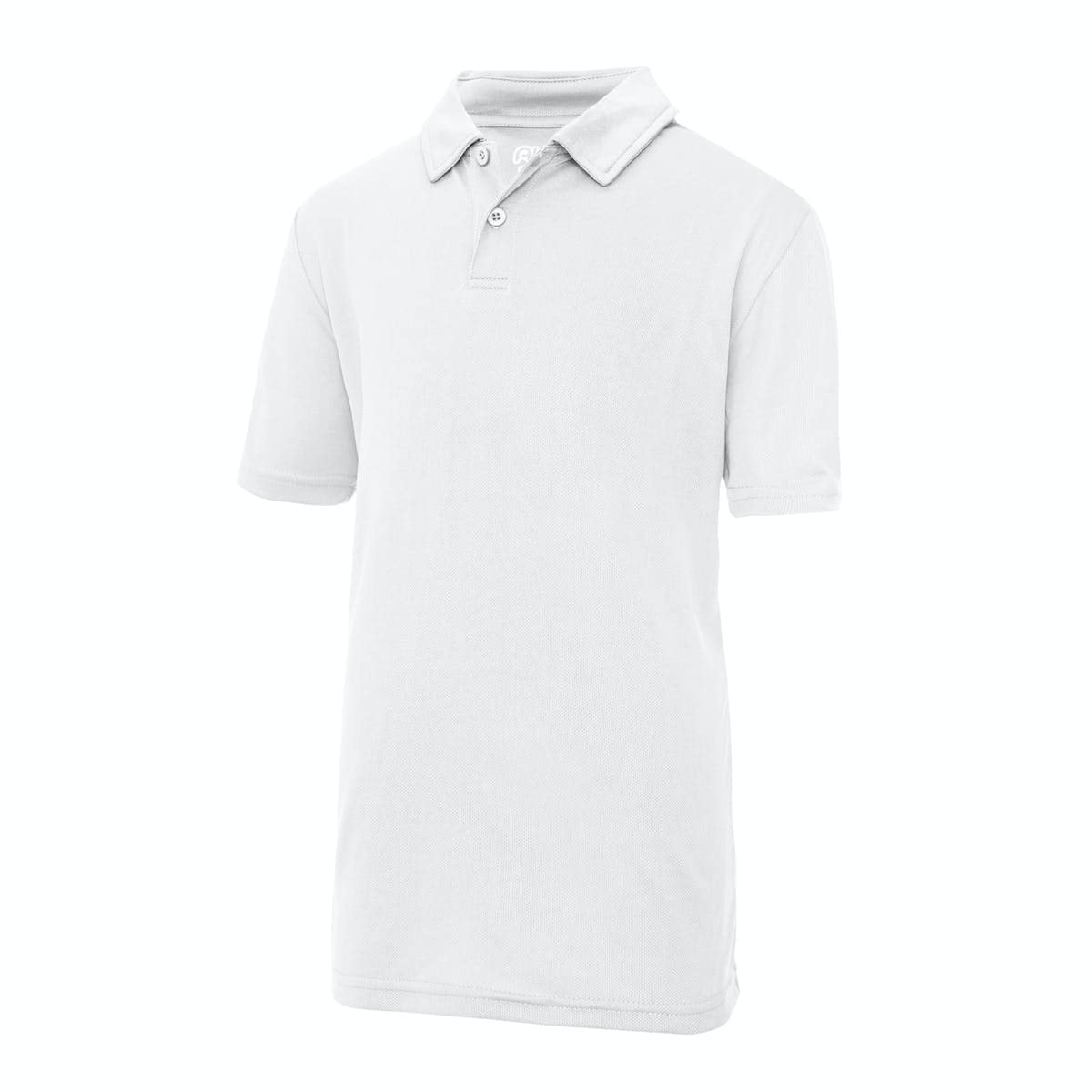 Just Cool Unisex Kids Blanc Polo Child