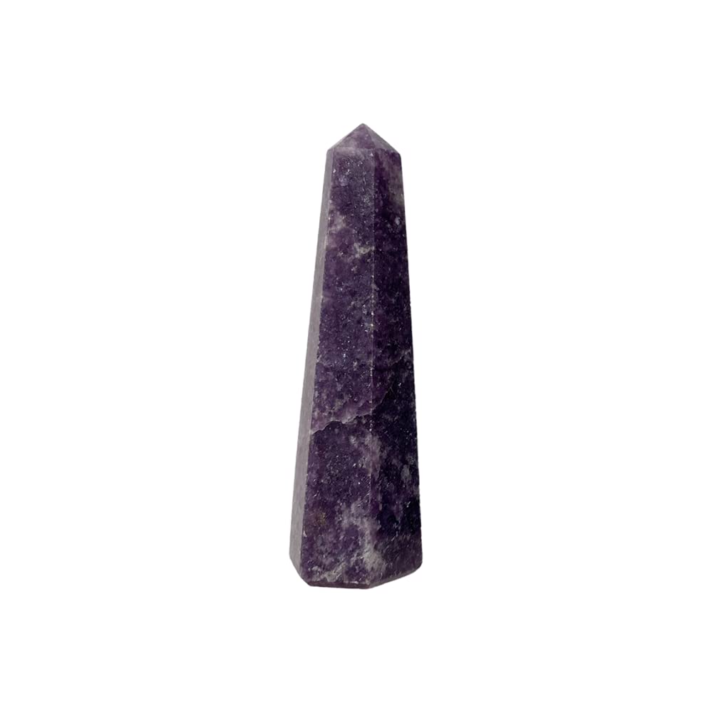 VIE Small Obelisk Tower, 7x2x1cm, Lepidolite