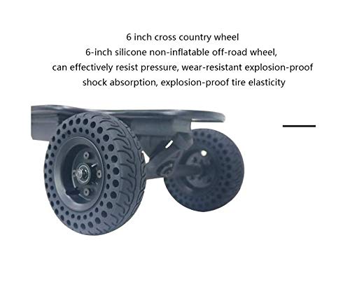 Ninestep 40 km/u Dual Motor 2000 W Hoogwaardig elektrisch longboard offroad 5400 mAh Smart Battery elektrisch skateboard… - Afbeelding 7