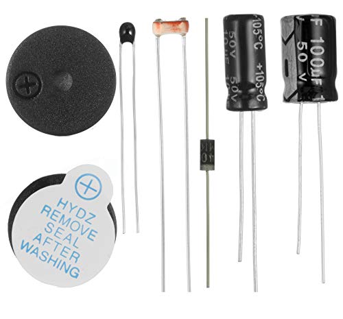 Deyue 398 Electronic Starter Fun Kit Bundle | Basic Electronics Components Starter Kit | For Arduino, Raspberry Pi, Stm32 | Power Supply Module, Power Adaptor, Jumper Wire #TOP2