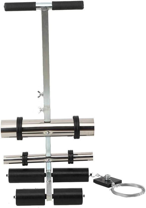 Court Line Tape Machine, Basketball Court Line Striping Machine, Playing Field Striping Line Marking Machine, Adjustable Floor Paint Tape Applicator for Parking Lots, Driveway, Workshops