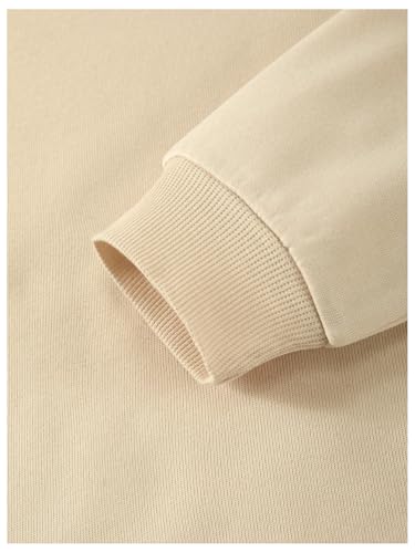 SHENHE Men's Casual Letter Graphic Crewneck Drop Shoulder Long Sleeve Pullover Sweatshirt4