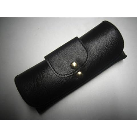Snap Beltloop Eyeglass Cases (Black) by Black or Brown belt loop case Cover