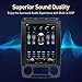 for Ford F150 Radio 2015-2020 Android 10 Car Radio Upgrade Head Unit Replacement 4GB+64GB 12.1 Inch IPS Touch Screen Car Navigation in Dash Stereo with GPS/4G LTE WiFi/Wireless Carplay/RDS