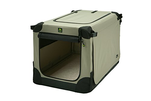 Maelson Soft Kennel faltbare Hundebox -beige - S 72 - (72 x 52 x 51 cm)