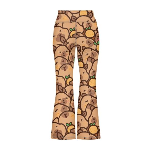 Pantalones acampanados de girasol para festivales de m&uacute;sica al aire libre 3