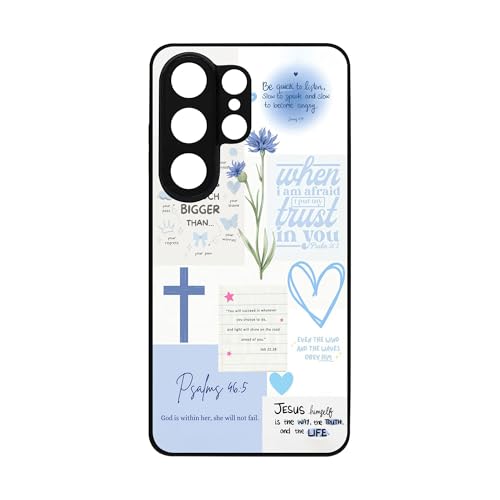 qizjio Christian Bible Verse Phone Case – Shockproof Cover for Samsung Galaxy S26 Ultra