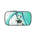 Produktbild Koupany Hatsune Miku Bleistift Tasche Anime Mädchen Schreibwaren Tasche Reißverschluss Multifunktionale Aufbewahrungstasche