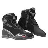 KEMIMOTO Motorrad Schuhe Herren, CE-Zertifiziert, Motorradschuhe Verstärkter Schalthebel-Pad aus...