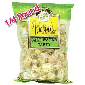 Marini's Candies 1 lb. Salt Water Taffy- Original 6 Flavor Assortment