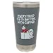 Tazza da viaggio in acciaio inox da 400 ml, con design stravagante e colorato, 24 ore di freddo e 12 a prova di perdite calde, senza BPA e ftalati, con doppia parete e tutto migliora con Coffee HTUK®.