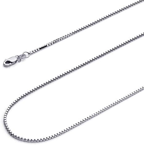 Chain Necklace with Lobster Claw Clasp 