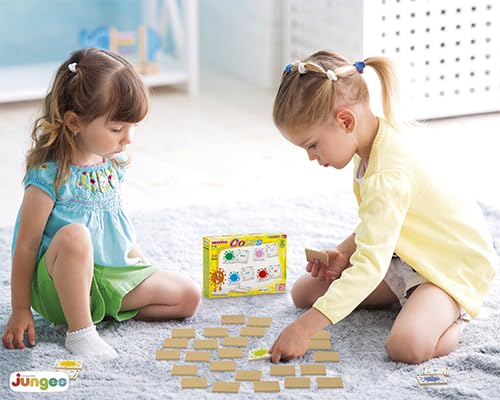 Memória Inglês/Português – Cores Junges