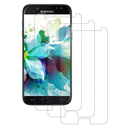 PUUDUU Verre Trempé pour Samsung Galaxy J5 2017, [3 pièces] Couverture Complète Dureté 9H, Anti Rayures, sans Bulles, Film Protecteur en Verre trempé de Haute Qualité pour Samsung Galaxy J5 2017