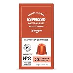 by Amazon – by Amazon Espresso-Kaffeekapseln aus Aluminium, kompatibel m
