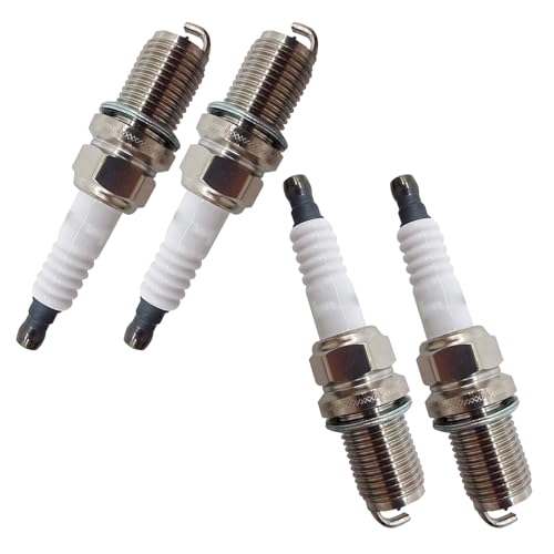 Slimi 4 Pcs Car Spark Plugs Engine Racing Ignition Spark Plugs Alloy Auto Eng...
