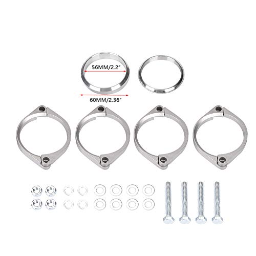 Acouto Rusted Exhaust Flange Muffler Back Box Repair Clamp Brackets for E46 M3 by Acouto - Image 5