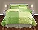 At Home Reversible Bright Comforter, Twin, Lime