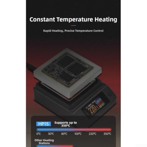 Placa de calefacción HP15 con control PID para soldadura 5