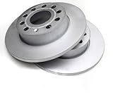 Hinten, 2 Bremsscheiben Original Volkswagen VW Ersatzteile Audi A4 8E Bremsscheiben Set, hinten (255x12)